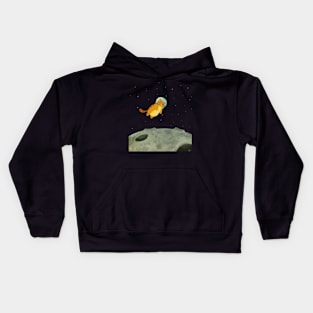 Astronaut Cat Kids Hoodie